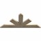 Ekena Millwork Saratoga Rough Sawn Timber Gable Bracket, Douglas Fir, 60"W x 27"H x 2"D x 6"F, 11/12 Pitch GBW060X27X0206SAR00RDF - alternate 3